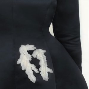 DARK FEATHERLY DRESS