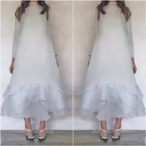 RUFFLE DRESS