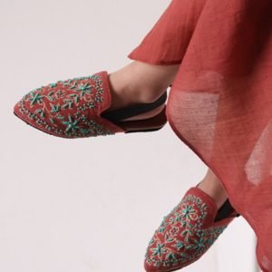 *MINI BABOUCHE BROWN