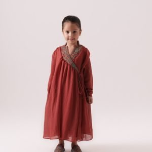 MINI SURPLICE BROWN